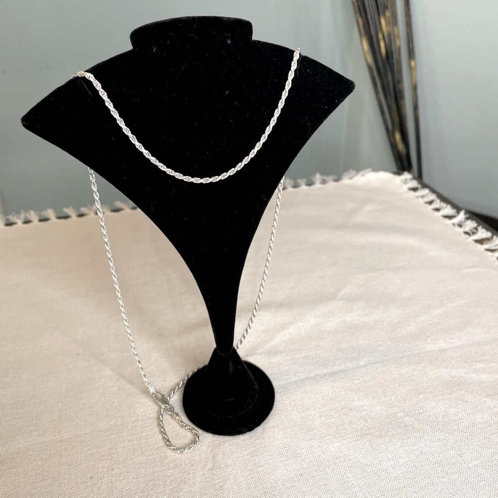 925 Italy Sterling Silver Necklace